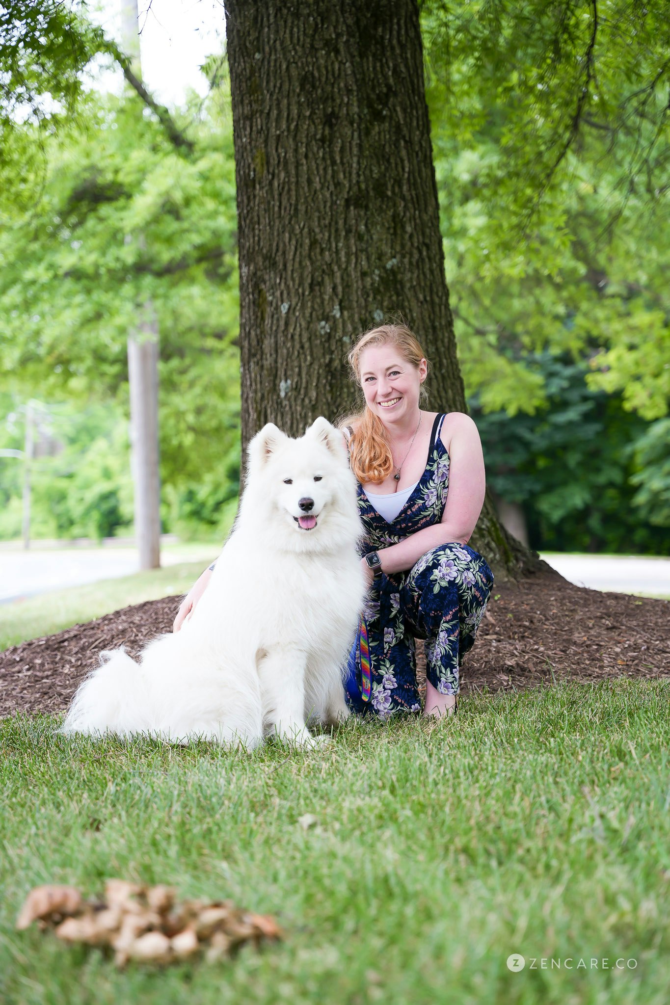 Alana Prato-Shein with her dog