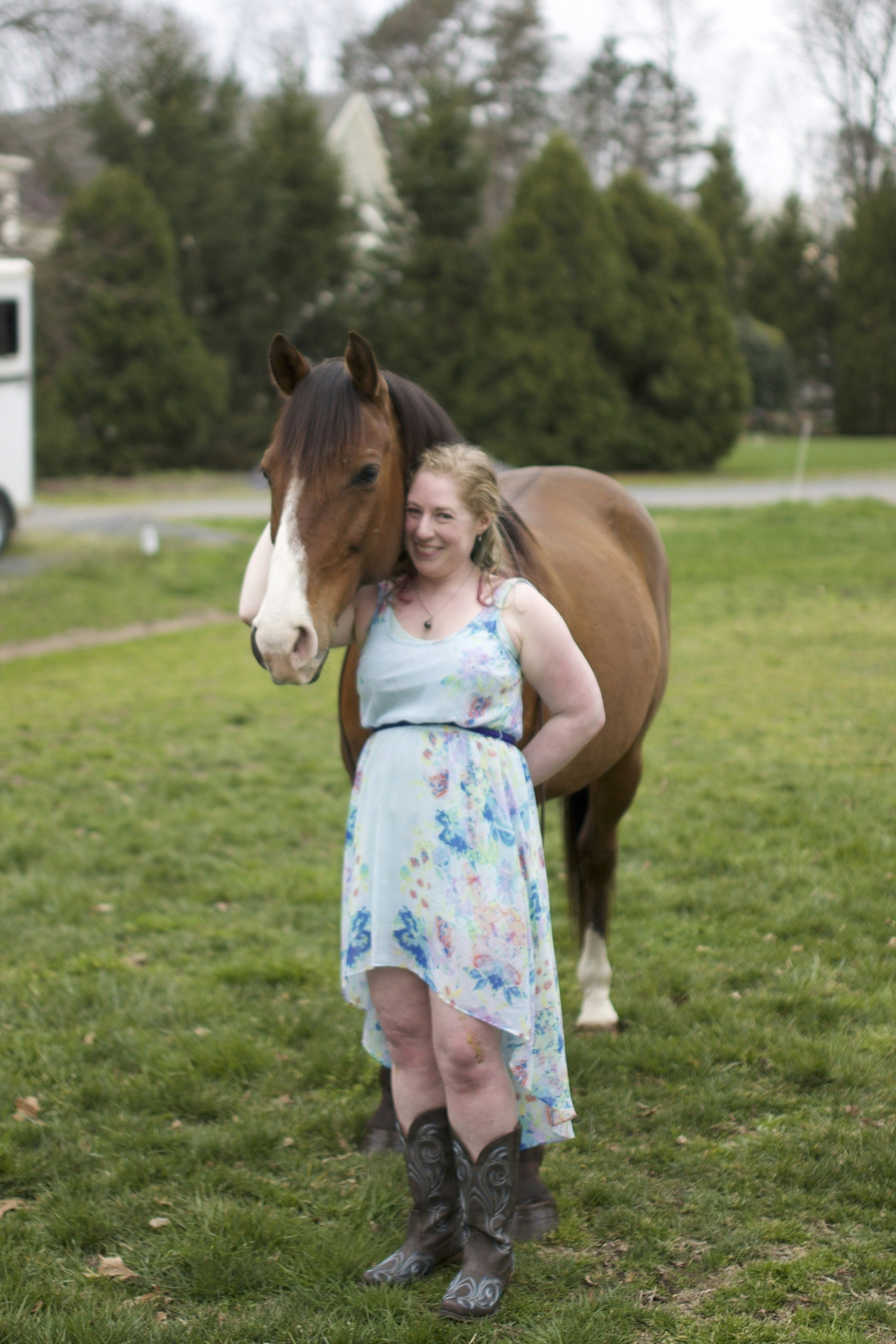 Alana Prato-Shein with her horse Oz